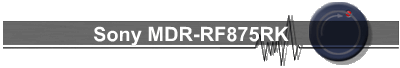 Sony MDR-RF875RK